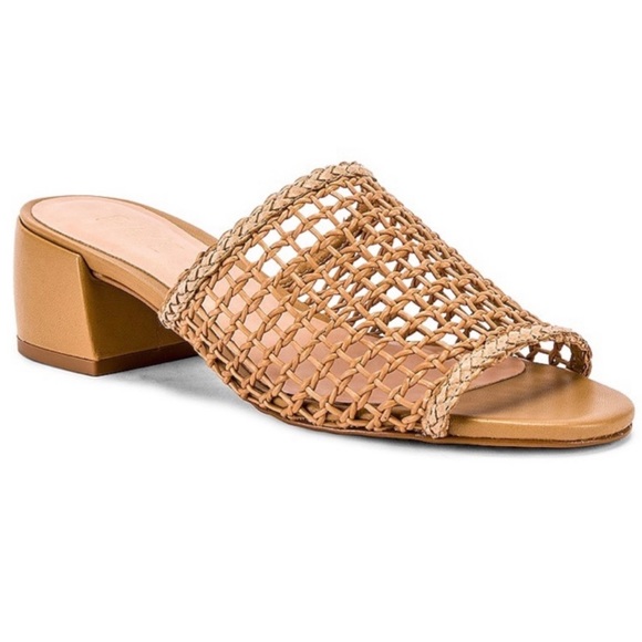 RAYE Shoes - NEW RAYE BEIGE WOVEN SANDALS
